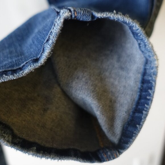 7 for all Mankind High Waist Cropped Straight Jeans 28 - Picture 14 of 16